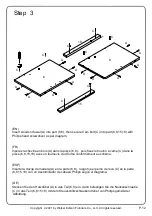 Предварительный просмотр 12 страницы Walker Edison OWF54CFP Assembly Instructions Manual