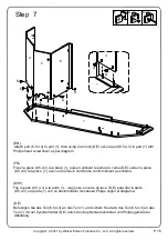 Предварительный просмотр 16 страницы Walker Edison OWF54CFP Assembly Instructions Manual