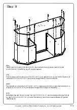 Предварительный просмотр 18 страницы Walker Edison OWF54CFP Assembly Instructions Manual