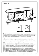 Предварительный просмотр 23 страницы Walker Edison OWF54CFP Assembly Instructions Manual