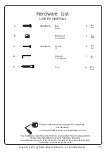 Предварительный просмотр 4 страницы Walker Edison OWLS Assembly Instructions Manual