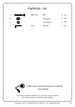 Preview for 4 page of Walker Edison OWT48CNT Assembly Instructions Manual