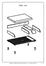 Предварительный просмотр 3 страницы Walker Edison PDBMIALG Assembly Instructions Manual