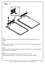 Предварительный просмотр 17 страницы Walker Edison PRLD3D Assembly Instructions Manual