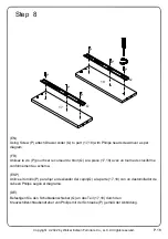 Предварительный просмотр 18 страницы Walker Edison PRLD3D Assembly Instructions Manual