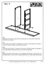 Предварительный просмотр 19 страницы Walker Edison PRLD3D Assembly Instructions Manual