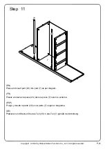 Предварительный просмотр 21 страницы Walker Edison PRLD3D Assembly Instructions Manual