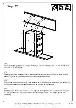 Предварительный просмотр 22 страницы Walker Edison PRLD3D Assembly Instructions Manual