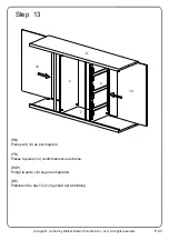 Предварительный просмотр 23 страницы Walker Edison PRLD3D Assembly Instructions Manual