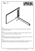 Предварительный просмотр 27 страницы Walker Edison PRLD3D Assembly Instructions Manual