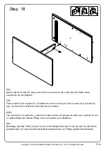 Предварительный просмотр 28 страницы Walker Edison PRLD3D Assembly Instructions Manual