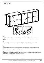 Предварительный просмотр 33 страницы Walker Edison PRLD3D Assembly Instructions Manual