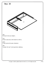 Предварительный просмотр 36 страницы Walker Edison PRLD3D Assembly Instructions Manual