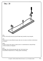 Предварительный просмотр 38 страницы Walker Edison PRLD3D Assembly Instructions Manual