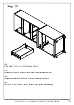 Предварительный просмотр 40 страницы Walker Edison PRLD3D Assembly Instructions Manual