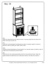 Предварительный просмотр 46 страницы Walker Edison PRLD3D Assembly Instructions Manual