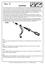 Предварительный просмотр 47 страницы Walker Edison PRLD3D Assembly Instructions Manual