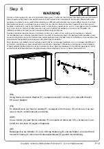 Предварительный просмотр 12 страницы Walker Edison PRQL2K Assembly Instructions Manual