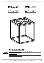 Walker Edison PRQL8K Assembly Instructions Manual preview