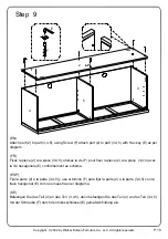 Предварительный просмотр 18 страницы Walker Edison REED5D Assembly Instructions Manual