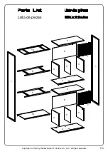 Предварительный просмотр 6 страницы Walker Edison REEH8GCO Assembly Instructions Manual