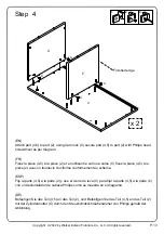 Предварительный просмотр 13 страницы Walker Edison REEH8GCO Assembly Instructions Manual