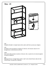 Предварительный просмотр 29 страницы Walker Edison REEH8GCO Assembly Instructions Manual