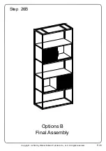 Предварительный просмотр 35 страницы Walker Edison REEH8GCO Assembly Instructions Manual