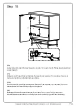 Предварительный просмотр 24 страницы Walker Edison REEL7J Assembly Instructions Manual