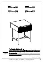 Walker Edison REEL8K Assembly Instructions Manual preview