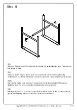 Preview for 17 page of Walker Edison REEL8K Assembly Instructions Manual