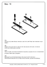 Preview for 19 page of Walker Edison REEL8K Assembly Instructions Manual