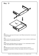 Preview for 21 page of Walker Edison REEL8K Assembly Instructions Manual