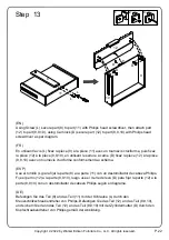 Preview for 22 page of Walker Edison REEL8K Assembly Instructions Manual