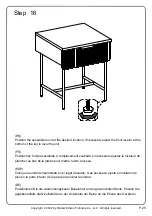 Preview for 25 page of Walker Edison REEL8K Assembly Instructions Manual