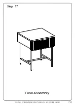 Preview for 26 page of Walker Edison REEL8K Assembly Instructions Manual