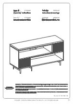 Preview for 1 page of Walker Edison REEM9E Assembly Instructions Manual