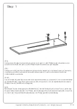 Preview for 10 page of Walker Edison REEM9E Assembly Instructions Manual