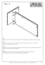 Preview for 17 page of Walker Edison REEM9E Assembly Instructions Manual