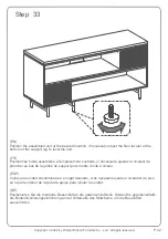 Предварительный просмотр 42 страницы Walker Edison REEM9E Assembly Instructions Manual