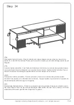 Предварительный просмотр 43 страницы Walker Edison REEM9E Assembly Instructions Manual