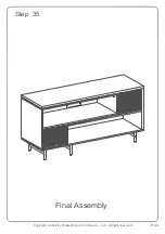 Предварительный просмотр 44 страницы Walker Edison REEM9E Assembly Instructions Manual