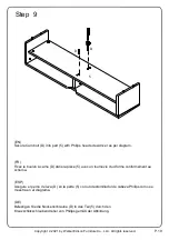 Предварительный просмотр 19 страницы Walker Edison RVHO40SD Assembly Instructions Manual