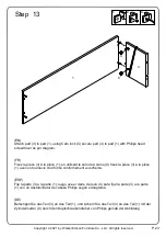 Предварительный просмотр 23 страницы Walker Edison RVHO40SD Assembly Instructions Manual