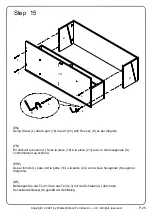 Предварительный просмотр 25 страницы Walker Edison RVHO40SD Assembly Instructions Manual