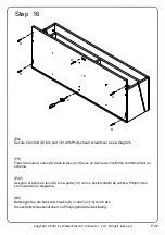 Предварительный просмотр 26 страницы Walker Edison RVHO40SD Assembly Instructions Manual