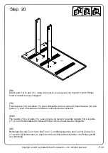 Предварительный просмотр 30 страницы Walker Edison RVHO40SD Assembly Instructions Manual