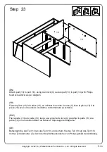 Предварительный просмотр 33 страницы Walker Edison RVHO40SD Assembly Instructions Manual