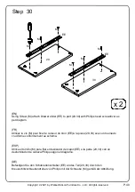 Предварительный просмотр 40 страницы Walker Edison RVHO40SD Assembly Instructions Manual