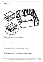 Предварительный просмотр 47 страницы Walker Edison RVHO40SD Assembly Instructions Manual